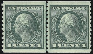 Sale 959, Lot 2895, 1913-15 Washington-Franklin Issues (Scott 424-461)