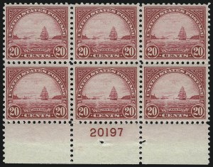 Sale 959, Lot 3007, 1922-29 Issues (Scott 551-621)