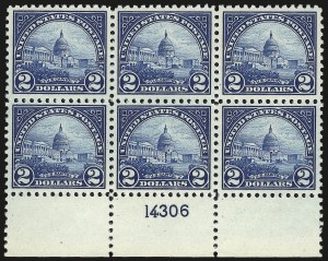 Sale 959, Lot 3013, 1922-29 Issues (Scott 551-621)