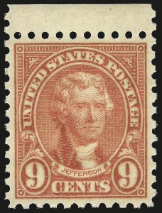 Sale 959, Lot 3022, 1922-29 Issues (Scott 551-621)
