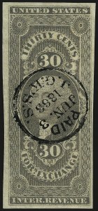 Sale 959, Lot 3263, Revenues (First thru Third Issues)