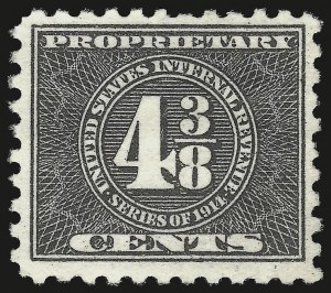 Sale 959, Lot 3278, Revenues (Proprietary thru Consular Service)