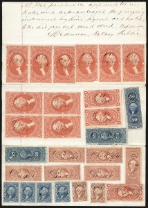 Sale 959, Lot 3296, Revenues on Documents from the Henry Tolman II Collection