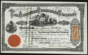Sale 959, Lot 3327, Revenues on Documents from the Henry Tolman II Collection