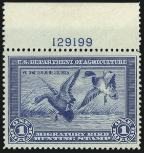 Sale 959, Lot 3371, Hunting Permit Singles