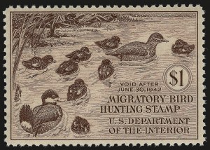 Sale Number 959, Lot Number 3382, Hunting Permit Singles