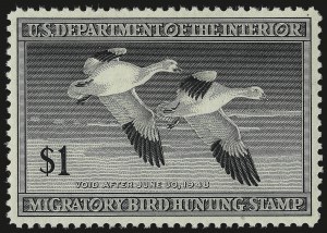 Sale 959, Lot 3384, Hunting Permit Singles