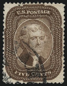 Sale 961, Lot 25, 1857-60 Issue