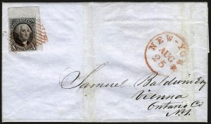 Sale 961, Lot 3, 1847 Issue