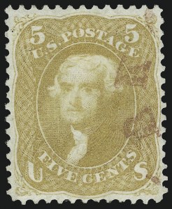 Sale Number 961, Lot Number 41, 1861-66 Issue