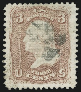 Sale 961, Lot 51, 1867-68 Grilled Issues