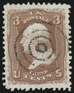 Sale 961, Lot 53, 1867-68 Grilled Issues