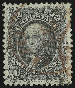 Sale 961, Lot 55, 1867-68 Grilled Issues