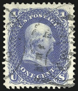Sale 961, Lot 62, 1875 Re-Issue of 1861-66 Issue