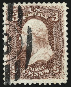 Sale 961, Lot 63, 1875 Re-Issue of 1861-66 Issue
