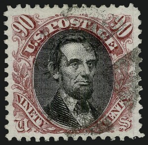 Sale 961, Lot 85, 1875 Re-Issue of 1869 Pictorial Issue