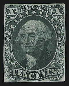 Sale 962, Lot 2003, Essays, Proofs and Specimens (1847 Issue thru 1861 Issue)