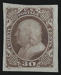 Sale 962, Lot 2005, Essays, Proofs and Specimens (1847 Issue thru 1861 Issue)