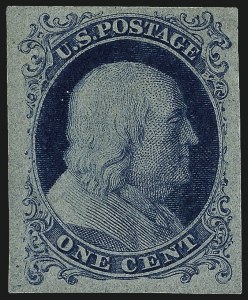 Sale 962, Lot 2014, Essays, Proofs and Specimens (1847 Issue thru 1861 Issue)