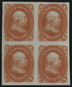 Sale 962, Lot 2049, Essays, Proofs and Specimens (1861 Issue thru 1869 Pictorials)