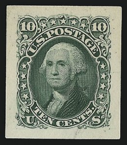 Sale 962, Lot 2055, Essays, Proofs and Specimens (1861 Issue thru 1869 Pictorials)