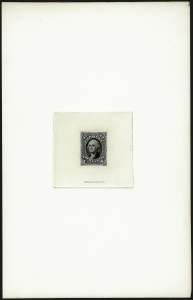 Sale 962, Lot 2057, Essays, Proofs and Specimens (1861 Issue thru 1869 Pictorials)