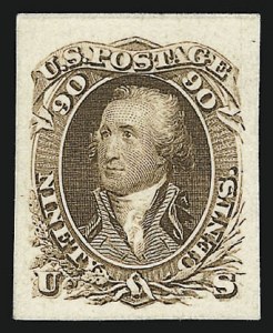 Sale 962, Lot 2069, Essays, Proofs and Specimens (1861 Issue thru 1869 Pictorials)