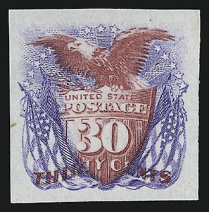 Sale 962, Lot 2072, Essays, Proofs and Specimens (1861 Issue thru 1869 Pictorials)