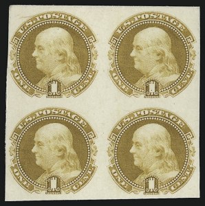 Sale 962, Lot 2073, Essays, Proofs and Specimens (1861 Issue thru 1869 Pictorials)