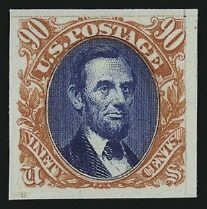 Sale 962, Lot 2076, Essays, Proofs and Specimens (1861 Issue thru 1869 Pictorials)