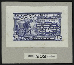 Sale 962, Lot 2146, Essays, Proofs and Specimens (Back-of-Book, group lots)