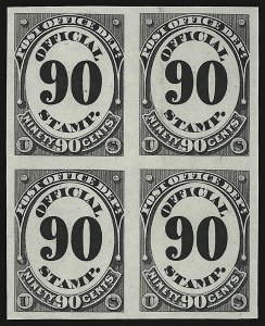 Sale 962, Lot 2153, Essays, Proofs and Specimens (Back-of-Book, group lots)