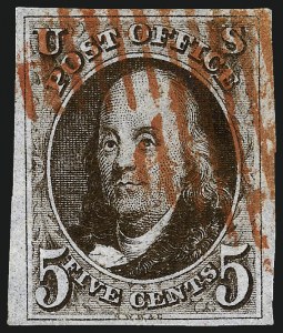 Sale 962, Lot 2193, 1847 Issue (Scott 1-4)