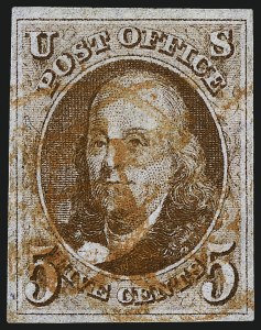 Sale 962, Lot 2195, 1847 Issue (Scott 1-4)