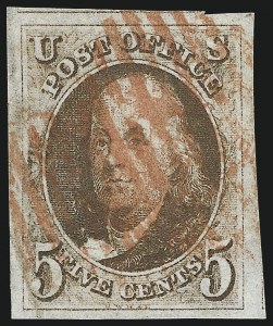 Sale 962, Lot 2205, 1847 Issue (Scott 1-4)