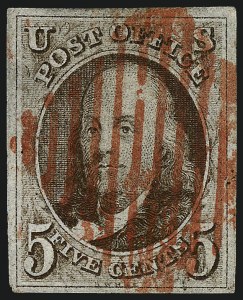 Sale 962, Lot 2206, 1847 Issue (Scott 1-4)