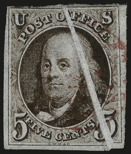 Sale 962, Lot 2211, 1847 Issue (Scott 1-4)