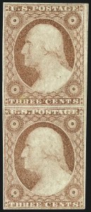 Sale 962, Lot 2232, 1851-56 Issue (Scott 5-17)