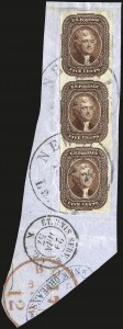 Sale 962, Lot 2248, 1851-56 Issue (Scott 5-17)