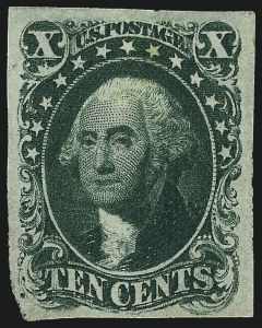 Sale 962, Lot 2249, 1851-56 Issue (Scott 5-17)