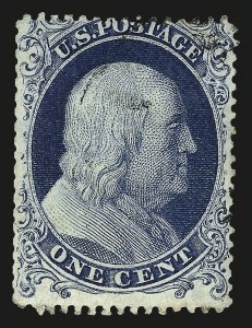 Sale 962, Lot 2261, 1857-60 Issue (Scott 18-39)