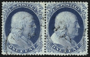Sale 962, Lot 2263, 1857-60 Issue (Scott 18-39)