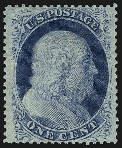 Sale 962, Lot 2271, 1857-60 Issue (Scott 18-39)
