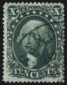 Sale 962, Lot 2288, 1857-60 Issue (Scott 18-39)