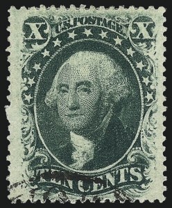 Sale 962, Lot 2290, 1857-60 Issue (Scott 18-39)