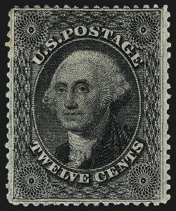 Sale 962, Lot 2291, 1857-60 Issue (Scott 18-39)