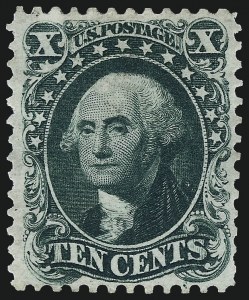Sale 962, Lot 2305, 1875 Reprint of 1857-60 Issue (Scott 40-47)