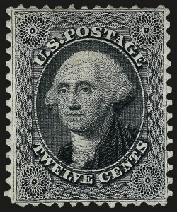 Sale 962, Lot 2307, 1875 Reprint of 1857-60 Issue (Scott 40-47)