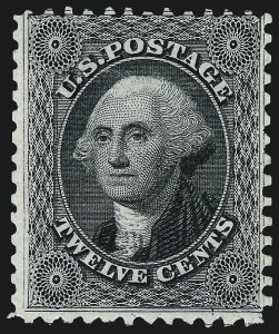 Sale 962, Lot 2308, 1875 Reprint of 1857-60 Issue (Scott 40-47)