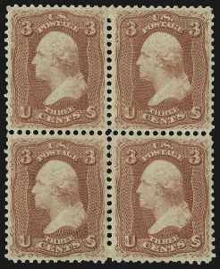 Sale 962, Lot 2322, 1861-66 Issue (Scott 62B-78)